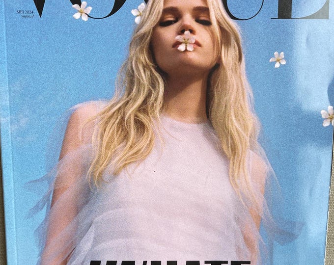 Pre-Owned Vogue Netherlands May 2024 cover - UNHATE - Stella Lucia