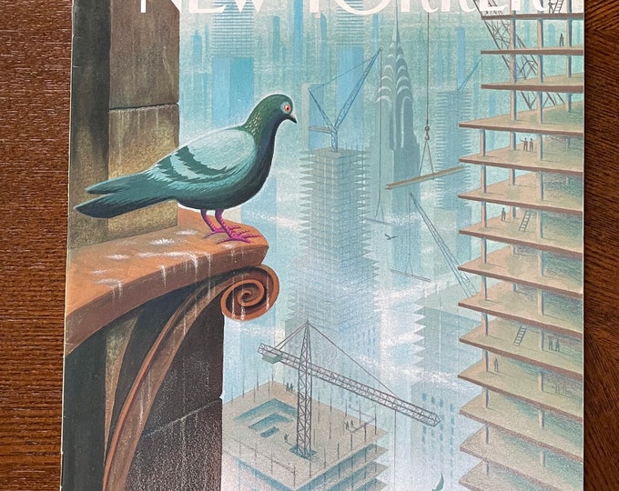 The cover's just the beginning - The New Yorker 2007 Iconic Journalism & Cartoons - Collectible Issue Gift for magazine lovers!