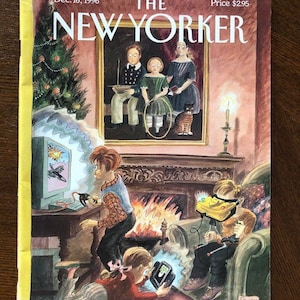 The cover's just the beginning - The New Yorker 1996 Iconic Journalism & Cartoons - Collectible Issue Gift for magazine lovers!