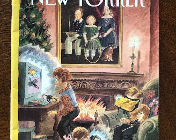The cover's just the beginning - The New Yorker 1996 Iconic Journalism & Cartoons - Collectible Issue Gift for magazine lovers!