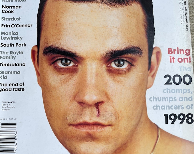 The Face magazine January 1999 - Vintage Print -Iconic stories, Collectible Retro issue
