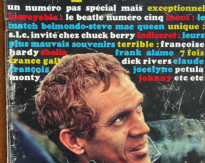 Pre-Owned Vintage rare pop music magazine French Salut les Copains magazine 1964 - Iconic Music History