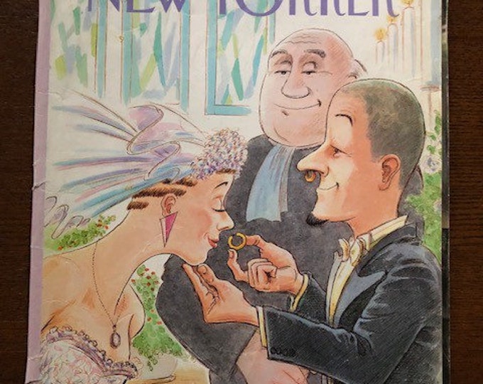 The cover's just the beginning - The New Yorker 1997 Iconic Journalism & Cartoons - Collectible Issue Gift for magazine lovers!