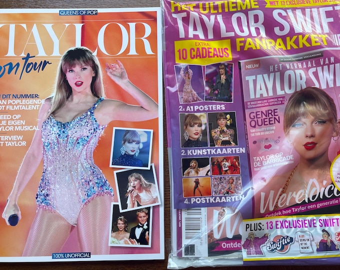 Pre-Owned Pop Music 2x Magazines Dutch Taylor Swift, Collectible Issue-Iconic Music History