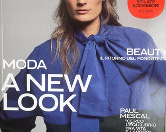 Pre-Owned rare fashion magazine AMICA 2026 Cover Constance Jablonski