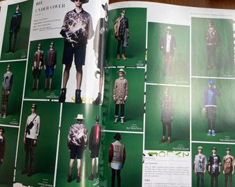 ランウェイ中心のファッション誌 Gap Press MEN コレクション