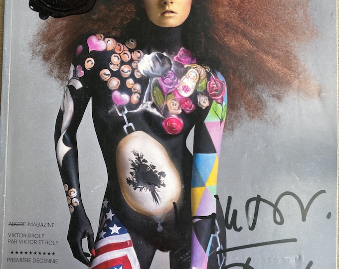 Pre-Owned Viktor & Rolf ABCDE Magazine 2003-20004 Premiere Decennie Fashion Collector Issue