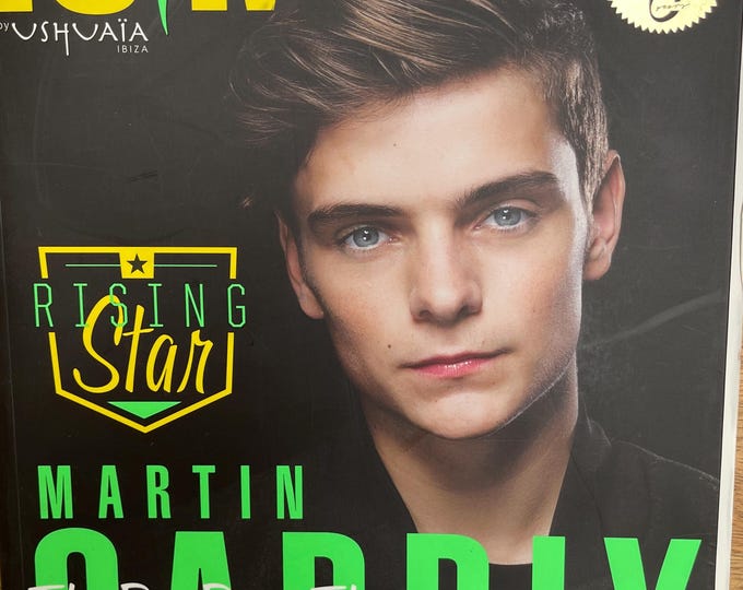 Pre-Owned Vintage rare Ibiza magazine The image 2015 Cover Martin Garrix -Iconic Music Fashion & Style -Collectible Magazine issue