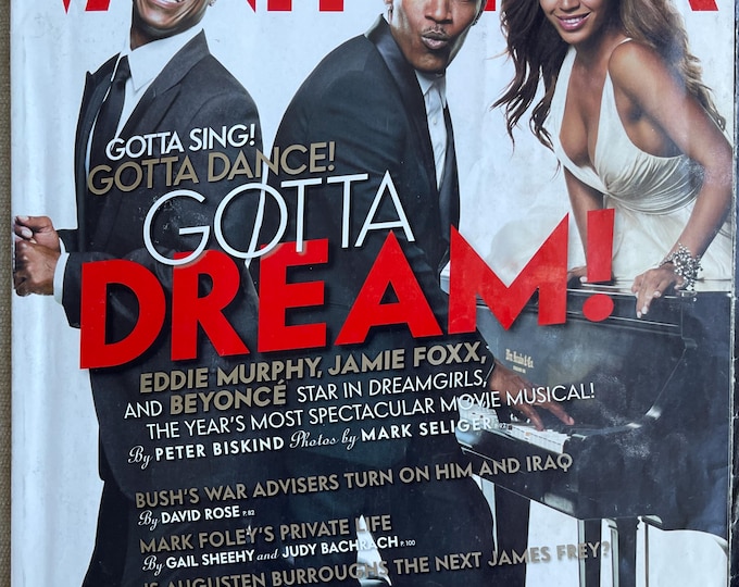 Pre-Owned Magazine Vanity Fair 2007 - Cover Eddie Murphy - Jamie Foxx - Beyonce dream girls