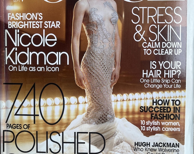 Pre-Owned magazine VOGUE September 20003 - Cover Nicole Kidman - 740 pages