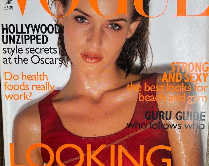 Pre-Owned magazine Vogue 1997 - cover Amber Valletta