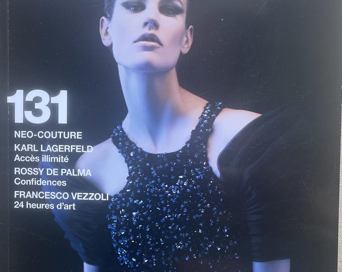 Pre-Owned Vintage rare fashion magazine Numero 2012 French No 131 cover Saskia de Brauw