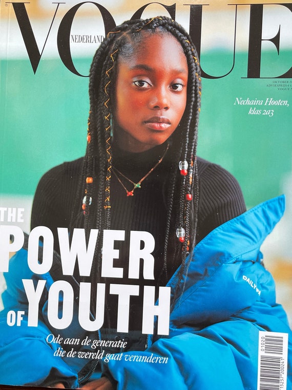 Fashion Magazine Vogue Netherlands 2020 Cover Nechaira Hooten, the
