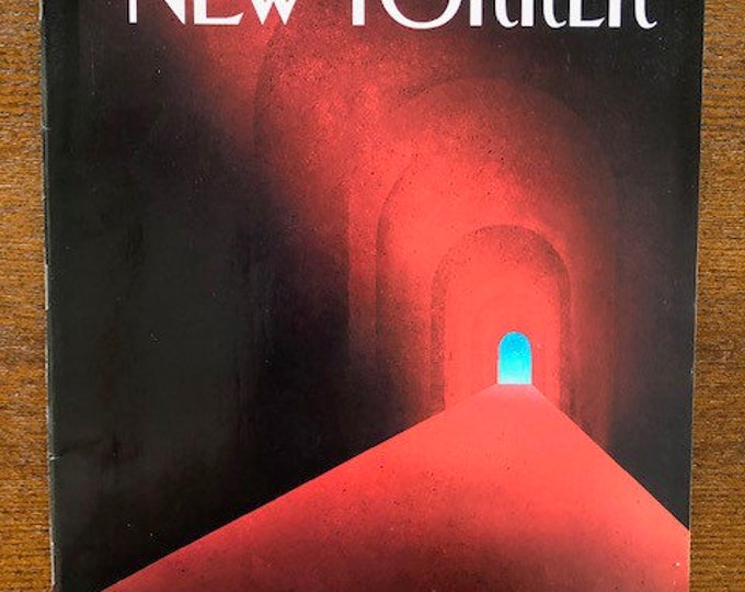 The cover's just the beginning - The New Yorker Iconic Journalism & Cartoons - Collectible Issue Gift for magazine lovers!