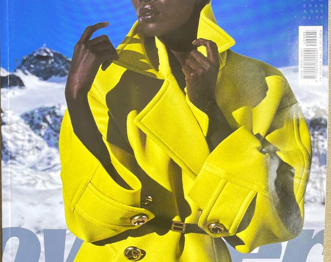 Pre-Owned Magazine Vogue Italia February 2026 AWAR -Iconic style & Cover Photography Fashion Models Collectible Issue!