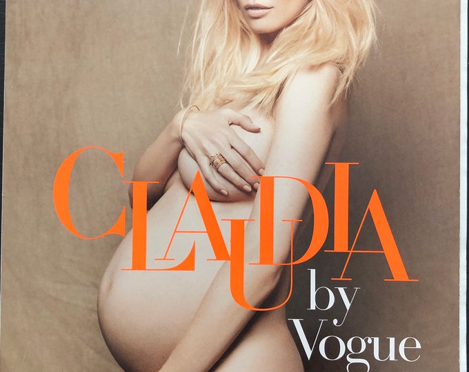 Vogue Deutsch German Claudia Schiffer cover 2010