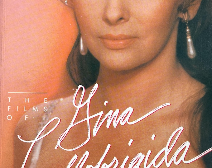 Pre-Owned vintage rare magazine/book 1982 The Films of Gina Lollobrigida by Mauricio Ponzi