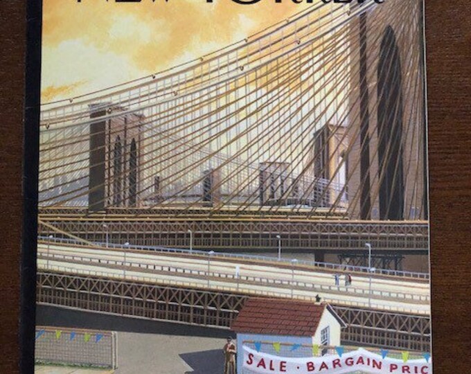 The cover's just the beginning - The New Yorker 1997 Iconic Journalism & Cartoons - Collectible Issue Gift for magazine lovers!