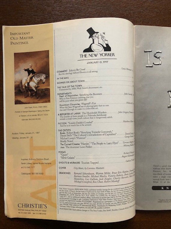 Pre-owned the New Yorker 1997 Iconic Journalism & Cartoons