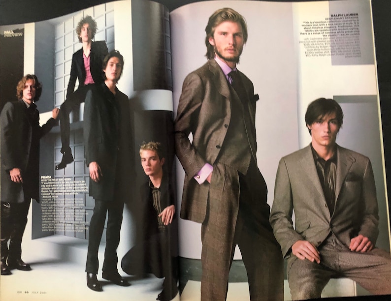 GQ Magazine 2001 - Etsy