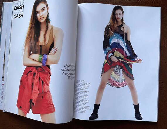 Own a Piece of Vogue History -magazine Vogue Cover Angela Lindvall