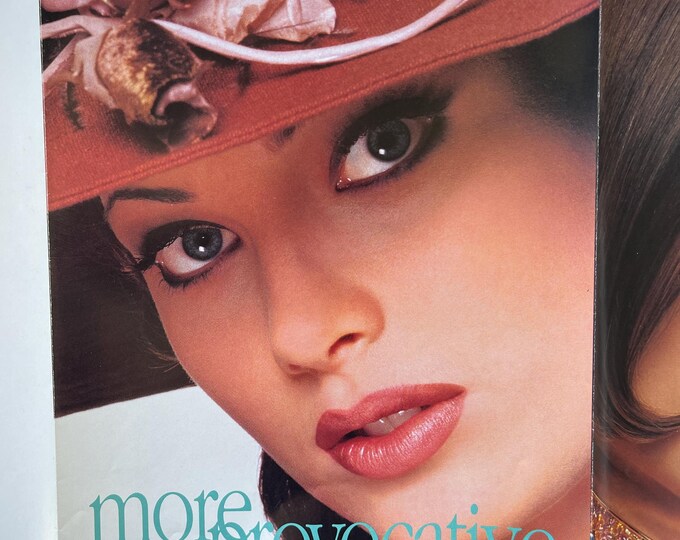 For Women who read fashion -Vintage rare L'oreal Paris brochure the 90s, advertising prospectus!