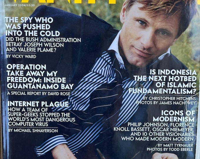 Pre-Owned Magazine Vanity Fair May 2004 cover Viggo Mortensen