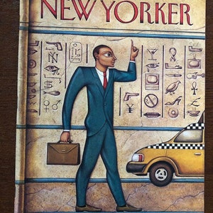 The cover's just the beginning - The New Yorker magazine 1997 Iconic Journalism & Cartoons - Collectible Issue Gift for magazine lovers!