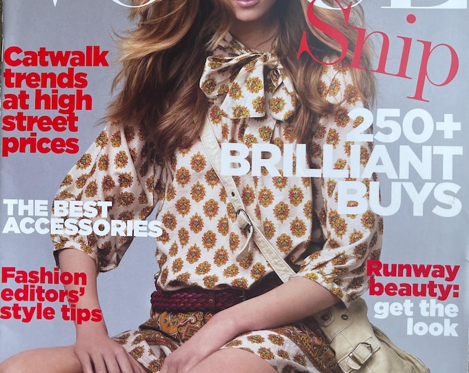 Pre-owned Vogue magazine Snip 2007 - Catwalk Trends - H&M edition