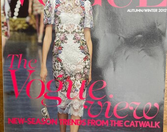 Pre-Owned magazine Vogue supplement 2012 - in association with Kurt Geiger - The Vogue View