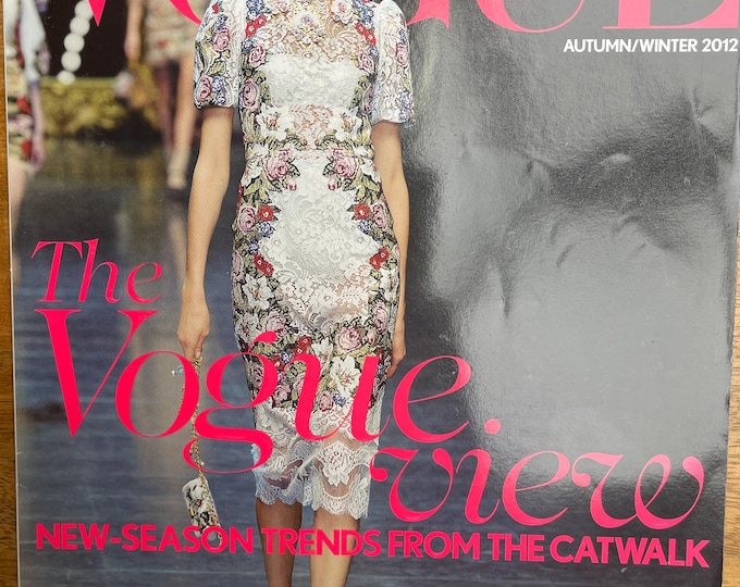 Pre-Owned magazine Vogue supplement 2012 - in association with Kurt Geiger - The Vogue View