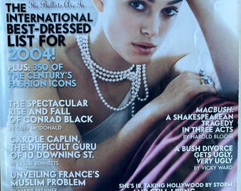 Magazine VANITY FAIR vintage 2004 Jackie Kennedy