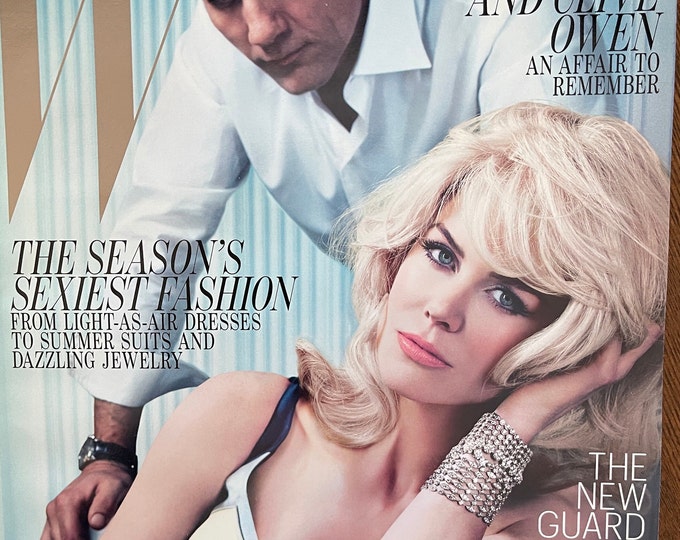 Style Inspiration - Unique rare fashion magazine W cover Nicole Kidman-High Fashion & Art Photography- Iconic covers - Celebrity Style