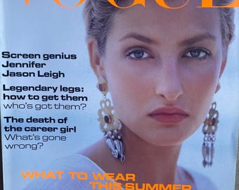 Pre-Owned Vogue MAGAZINE 1994 cover Jennifer Jason Leigh