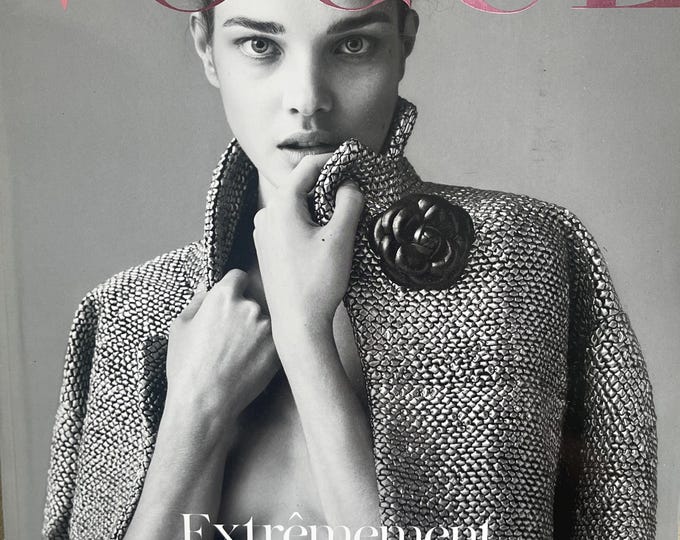 Pre-Owned magazine Vogue Paris march 2012 - cover Natalia Vodianova