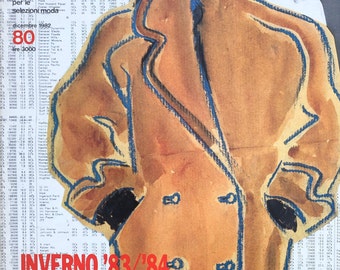 Vintage Italia fashion magazine Gap 1982