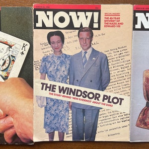On Cover, one Legend - Vintage rare magazines NOW! Magazines 1980