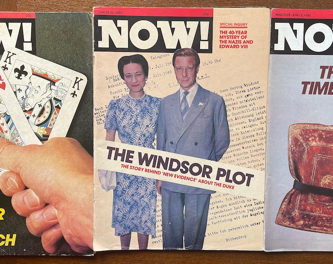 Pre-Owned Vintage rare magazines NOW! Magazines 1980