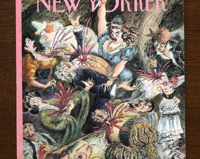 The cover's just the beginning - The New Yorker 1997 Iconic Journalism & Cartoons - Collectible Issue Gift for magazine lovers!