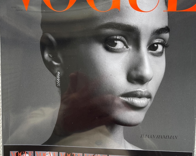 Vogue Netherlands Imaan Hamman cover - special edition by Inez & Vinoodh - vintage special 7 covers!
