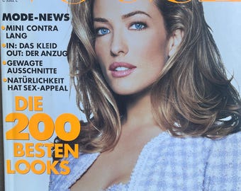 Pre-Owned Vogue Deutsch Magazine 1994 cover Tatjana Patitz
