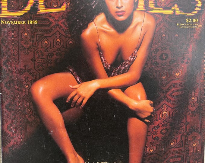 Pre-Owned Magazine Details November 1989 cover Niloufar Abri
