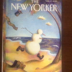 The cover's just the beginning - The New Yorker 2000 Iconic Journalism & Cartoons - Collectible Issue Gift for magazine lovers!