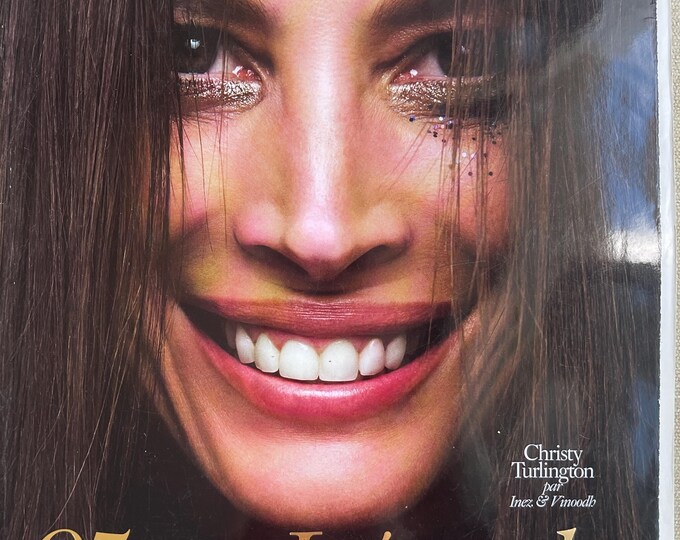Pre-Owned Vogue Paris magazine September 2015 - cover Christy Turlington