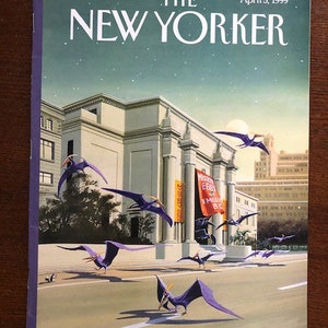 The cover's just the beginning - The New Yorker 1999 Iconic Journalism & Cartoons - Collectible Issue Gift for magazine lovers!