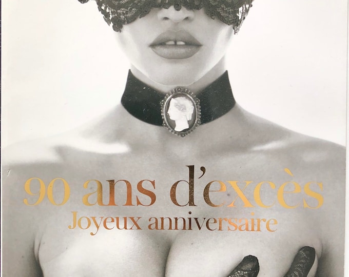 Pre-owned Vogue Paris 90 and d'exces. Joyeux anniversary