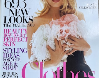 Pre-Owned Fashion rare magazine Harper's Bazaar 2005 - cover Renee Zellweger