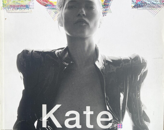 Pre-Owned rare Fashion magazine LOVE 2015 Issue 14 cover Iconic -Kate Moss- collectible issue