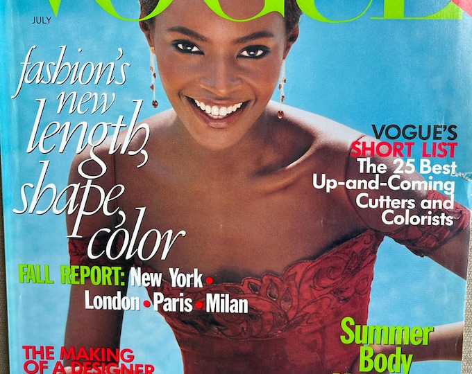 Pre-Owned Magazine Vogue July 1997 - cover Kiara Kabukuru