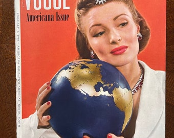 Vogue magazine cover 1940